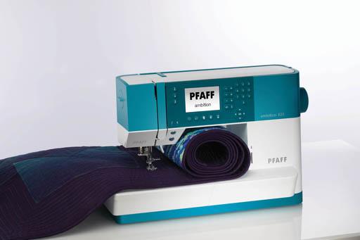 Pfaff Ambition 620's 200mm sewing area