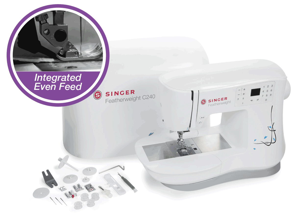 Singer Featherweight with Integrated Even Feed